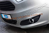 Окантовка протитуманних ліхтарів Omsa на Ford Courier 2014