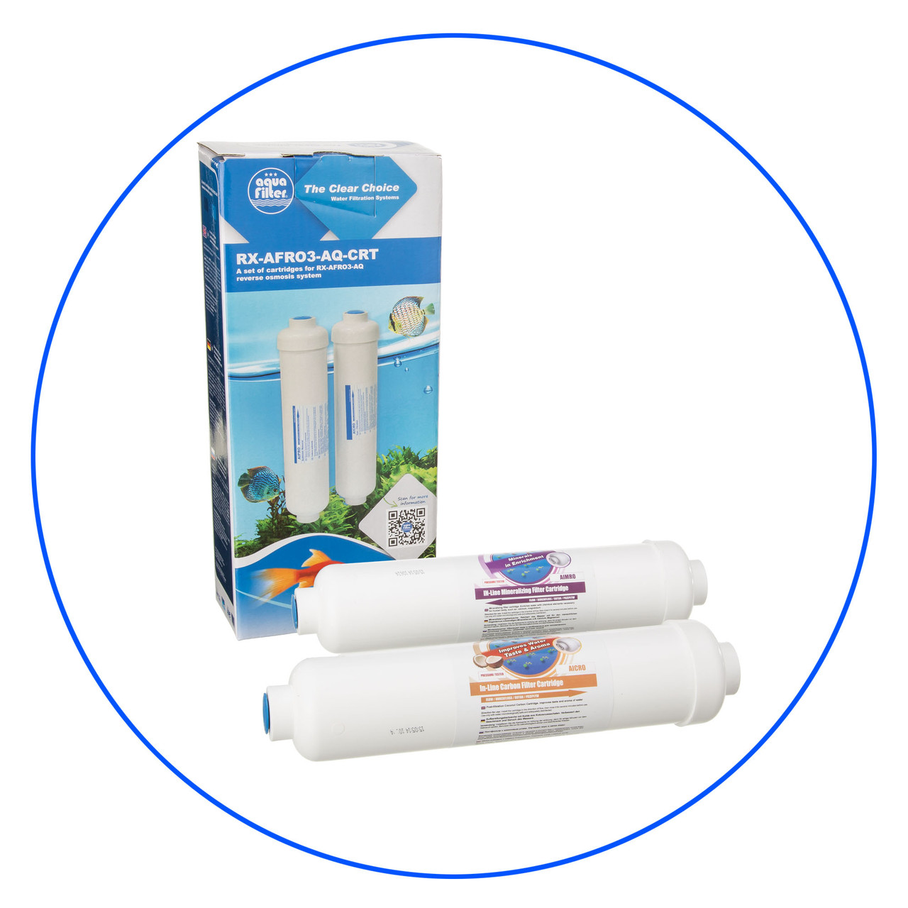 Комплект картриджів для акваріума Aquafilter RX-AFRO3-CRT