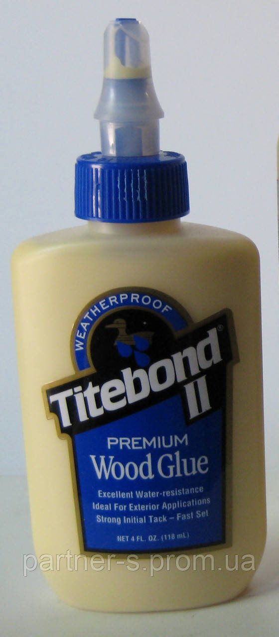 Професійний столярний клей D3 Titebond II Premium (США) (118 мл)