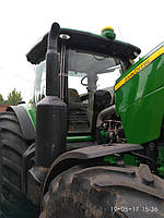 John Deer 8335 установлено новое лобовое стекло в Никополе (Украина) 1
