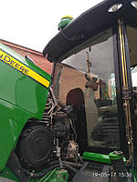 John Deer 8335 установлено новое лобовое стекло в Никополе (Украина) 4