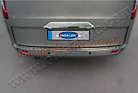 Накладка над номером на кришку багажника Omsa на Ford Transit Custom 2012