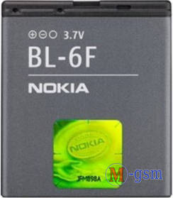 Аккумулятор Nokia BL-6F Nokia N78