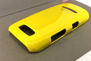 Чохол для Nokia Asha 305 накладка на бампер протиударний SgP Case жовтий, фото 2