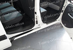 Накладки на пороги Fiat Doblo 1 (накладки порог Фіат Добло 1)