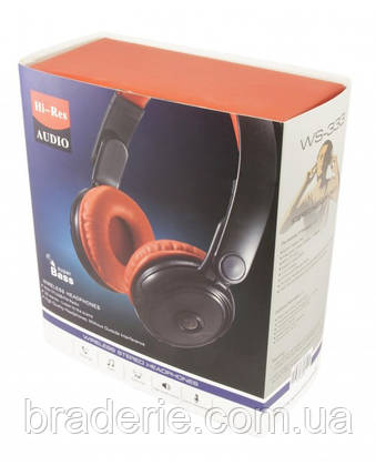 Бездротові навушники Bluetooth WS 333, фото 3