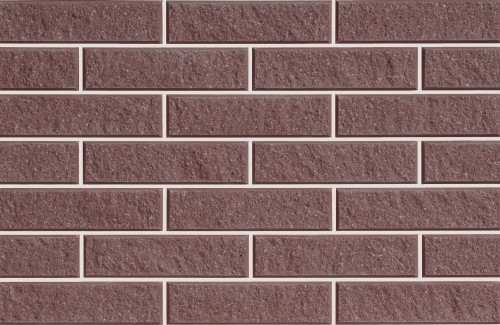 Плитка фасадная LAND BRICK колотая коричневая 250х22х65 мм