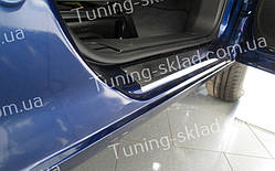 Накладки на пороги Fiat Fiorino Qubo (накладки порогів Фіат Фіоріно)