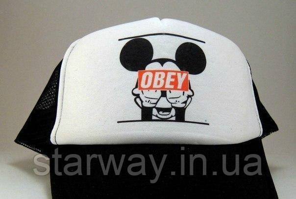 Кепка тракер obey mickey mouse logo