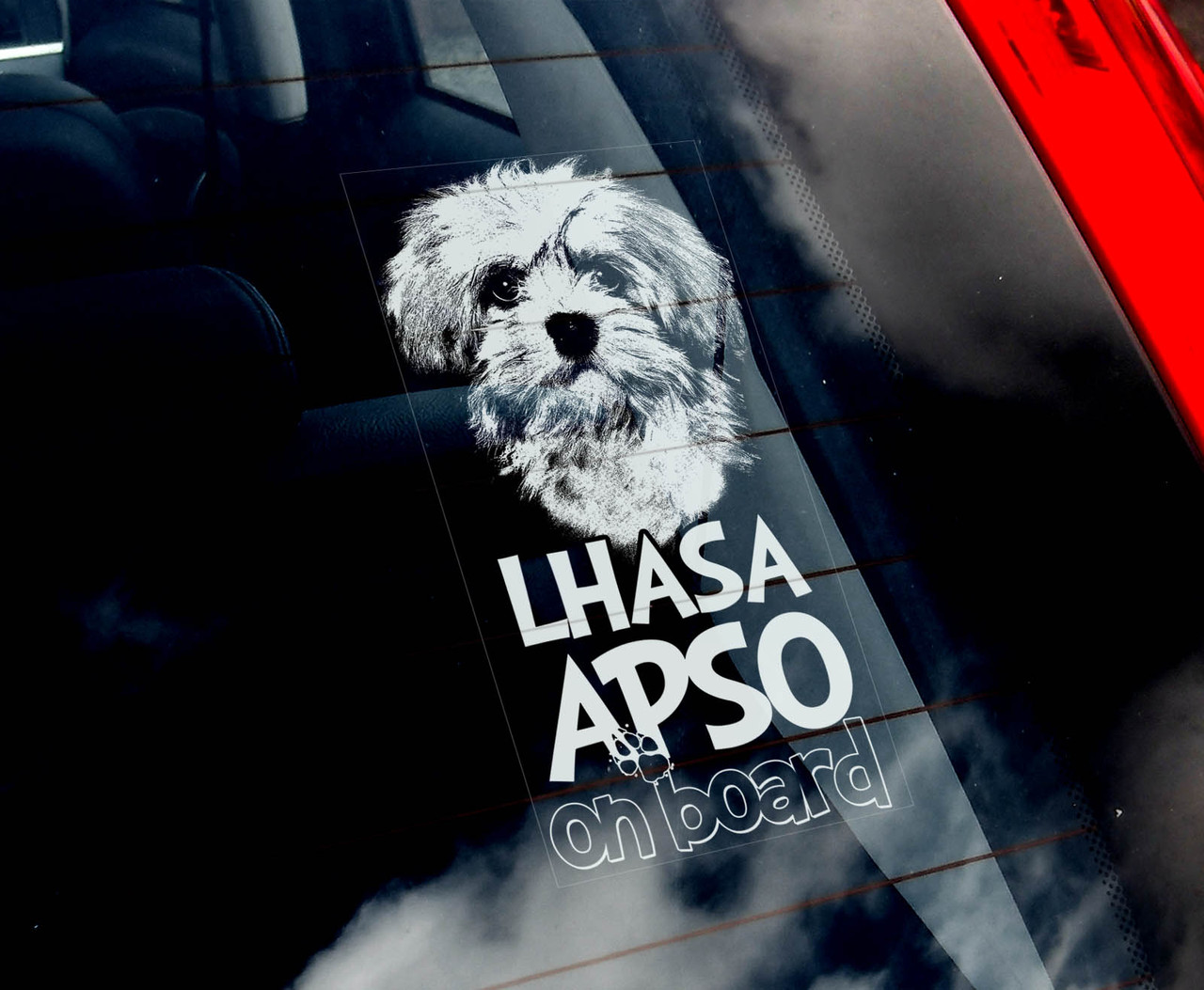 Лхаса Апсо (Лхаський Апсо) (Тибетський Тер'єр) (Lhasa Apso) стикер, фото 1