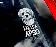 Лхаса Апсо (Лхасский Апсо) (Тибетский Терьер) (Lhasa Apso) стикер