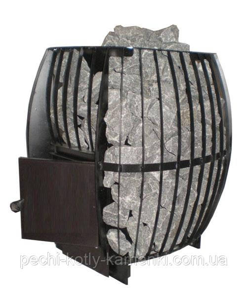 Дровяна каменка для лазні та сауни "Скала-15" без винесення
