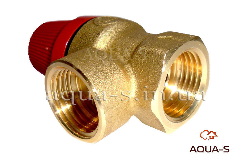 Клапан предохранительный Caleffi DN 1/2" (2,5 бара) для систем отопления (Италия) 311425 - фото 4 - id-p259881879
