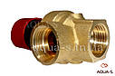 Клапан запобіжний Caleffi DN 1/2" (1,5 бара) для систем опалення (Італія) 513415, фото 5