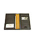 Шкіряна обкладинка на паспорт коричнева катана 553056, фото 2