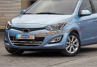 Накладки на решетку радиатора Omsa на Hyundai i20 2009