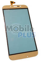 Сенсорный экран (тачскрин) для телефона S-TELL M555 Gold