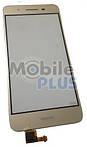 Сенсорний екран (тачскрін) для телефону Huawei GR3 (TAG-L21) Gold