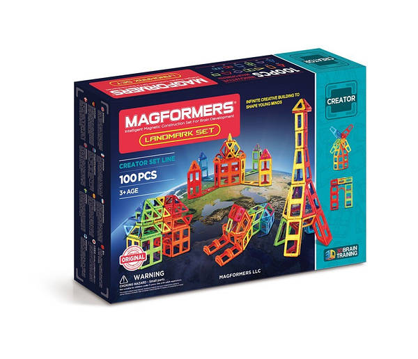 Magformers 2025 landmark set
