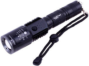 Тактичний Ліхтар Police BL-U01-T6 50000W з USB, фото 3