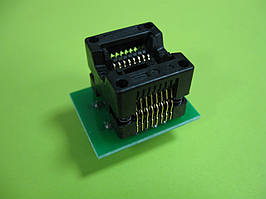 Панель з нульовим зусиллям SOIC-16-1.27-150 mil