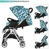 Дитяча прогулянкова коляска Блакитна (HC300-BLUE), фото 2