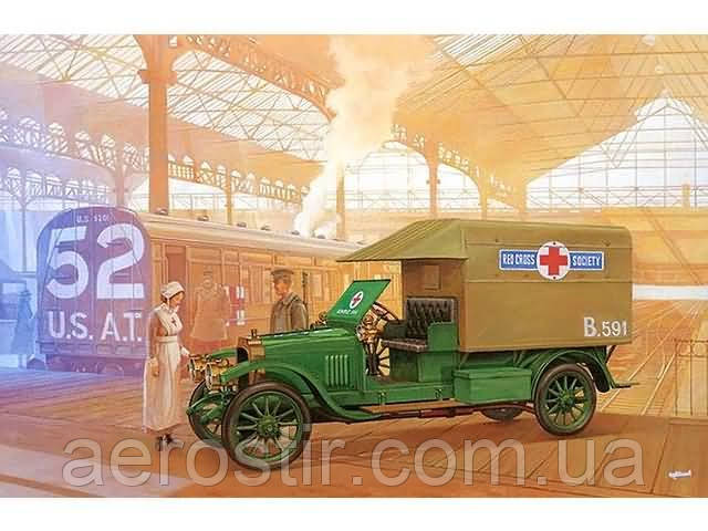 Vauxhall D-Type Ambulance 1/72 RODEN 717