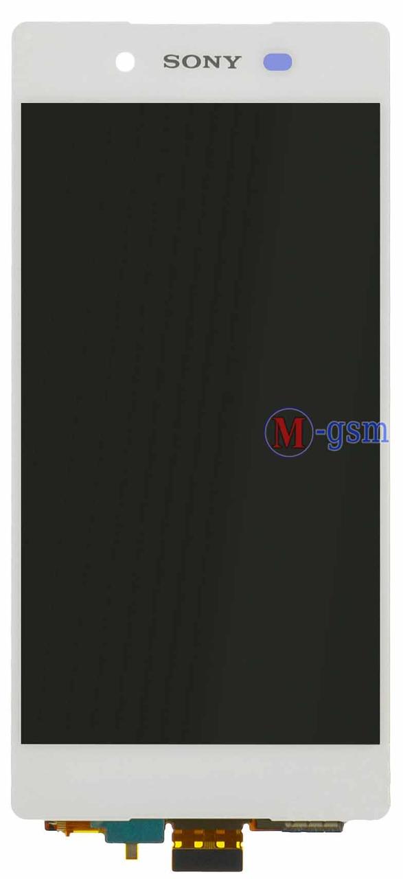LCD-модуль Sony Xperia Z3 E6533, E6553 білий