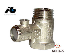 Клапан запобіжний Bonomi DN 1/2" (8,5 бара) для бойлера (Італія)