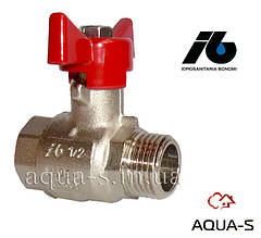 Кран кульовий Bonomi Tamigi DN 1/2" (Внутрішній-навужений) повнопрохідний (Італія) 76070004R