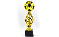 Награда спортивная (приз спортивный) Ball YK-047С: пластик, высота 33см