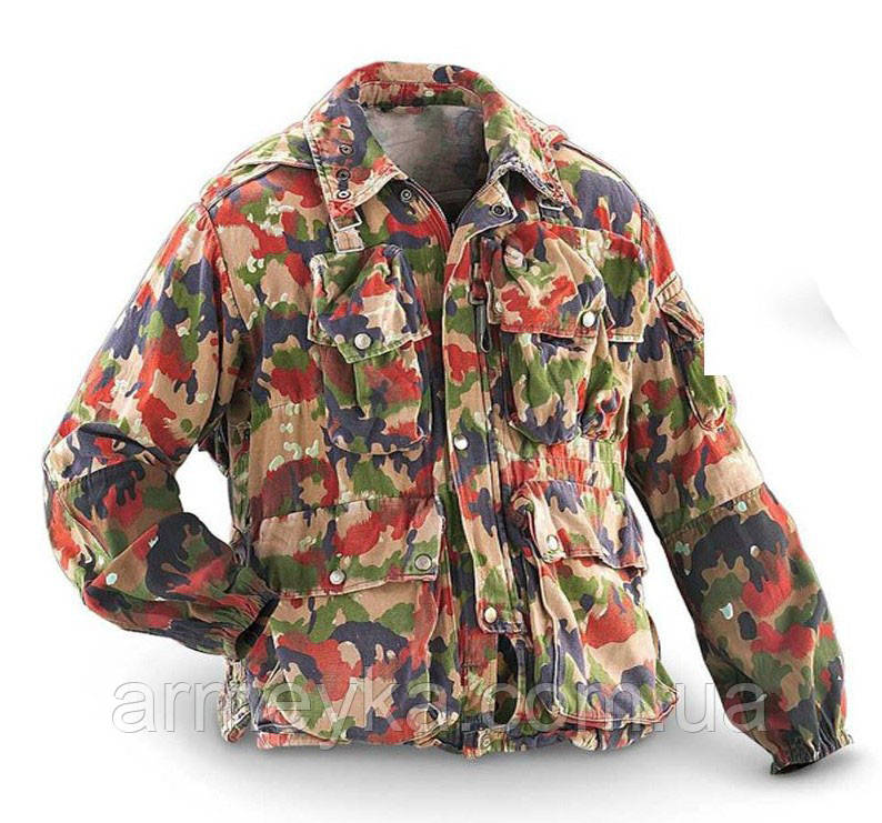 Куртка в розквіті TASS 57 Alpenflage. ВС Швейцар, оригінал.