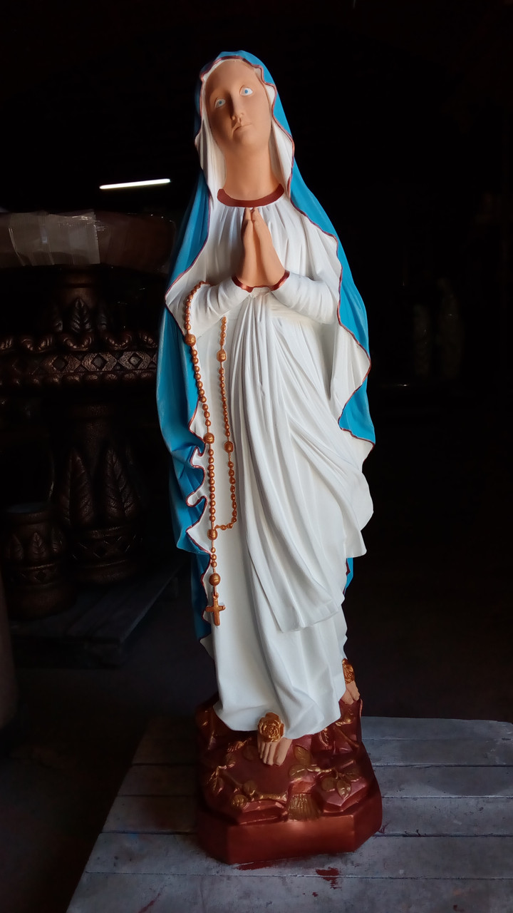 Скульптура Матір Божа Покрова 131 см бетон - фото 2 - id-p505840689