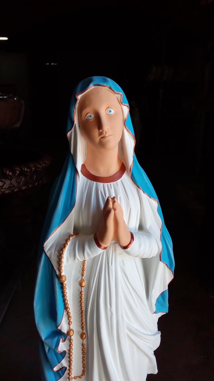 Скульптура Матір Божа Покрова 131 см бетон - фото 4 - id-p505840689