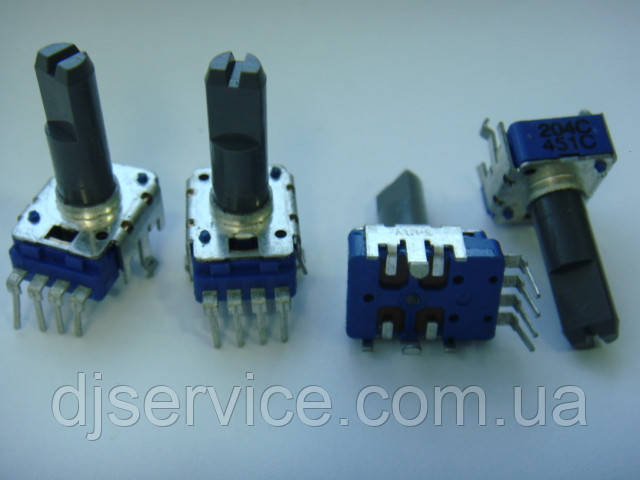 Потенціометр ALPS 204c для пультів 18mm, 200k