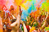 Фарба Холі (Гулу), Фарба Холі, набір 12 найпопулярнішіх кольорів пакети 100 грам, Фарби холі, фото 3