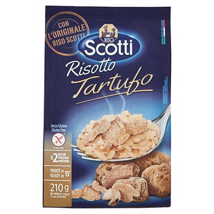 Ризото Riso Scotti Risotto Tartufo (з білим трюфелем), 210 грамів