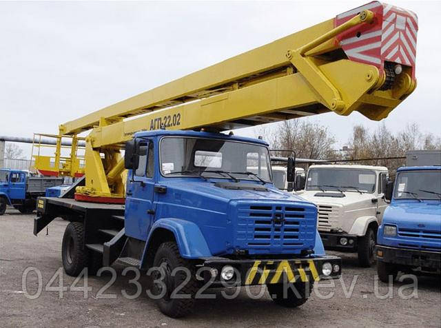 послуги автовишки 22 метри ЗІЛ