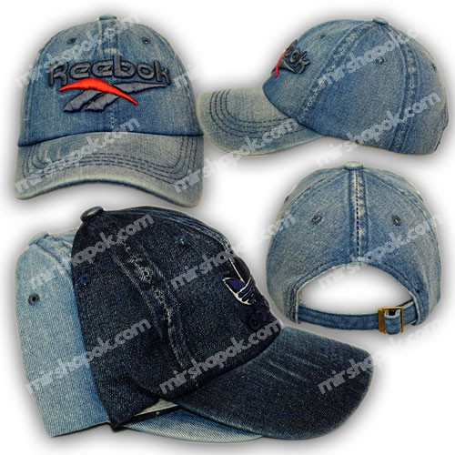 Джинсова кепка на хлопчика Reebok, р. 50, N 071, фото 1