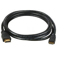 Кабель 5FT 10FT Mini-HDMI to HDMI 1080p Male to Male Cable 1.3a Type A to C HD Quality