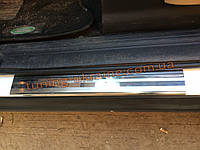 Накладки на дверні пороги Omsa на Land Rover Discovery 2004-2009