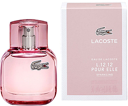 EAU DE LACOSTE L. 12.12 POUR ELLE SPARKLING EDT 30 ml туалетна вода жіноча (оригінал оригінал Великобритан