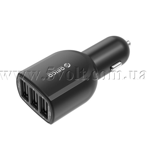 Зарядний пристрій для автомобіля Orico UCA-3U, фото 1