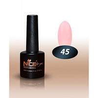 Гель-лак Nice for you № 45 коралловый с микроблеском 8,5 мл