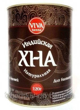 VIVA хна для брів і біотату коричнева, 120 г, фото 2