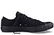 Кеди в стилі Converse ALL STAR (конверси) Чорні низькі в коробці, фото 4