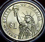Монета США 1 долар 2011 р. 18 президент Уліс Грант, фото 4