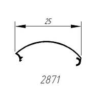 АЛЮМИНИЕВЫЙ ПРОФИЛЬ ALTINEL СЕРЕБРО АНОДИРОВАНОЕ L=6М (2871)