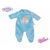 Одежда для Беби Борн Baby Born комбинезон велюровый голубой Zapf Creation 822128