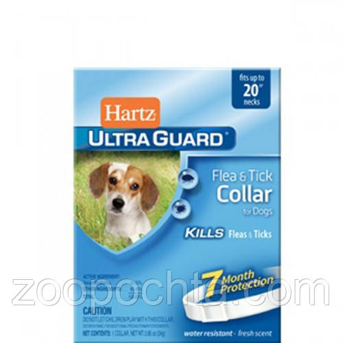 Купить Hartz (Харц) Ultra Guard - Хартц ошейник от блох и клещей для ...